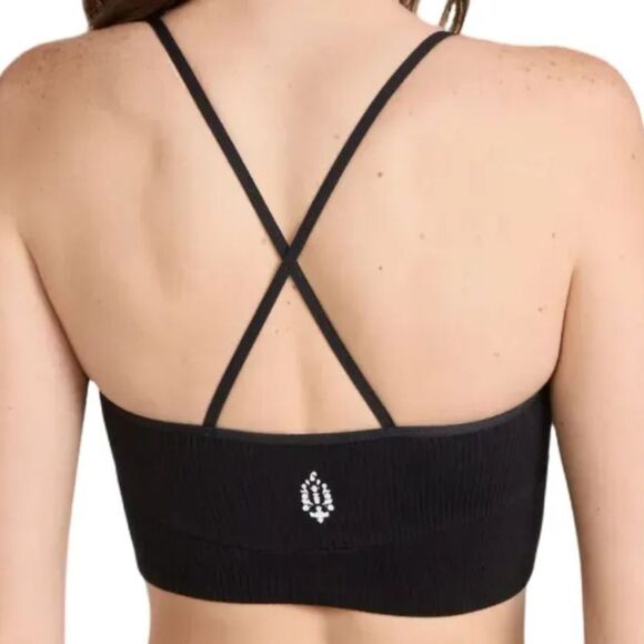 FP Movement by Free People Ribbed Cutout Sports Bra | Size XL - Picture 1 of 7